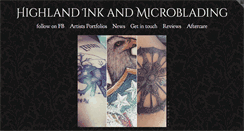 Desktop Screenshot of highlandink.us